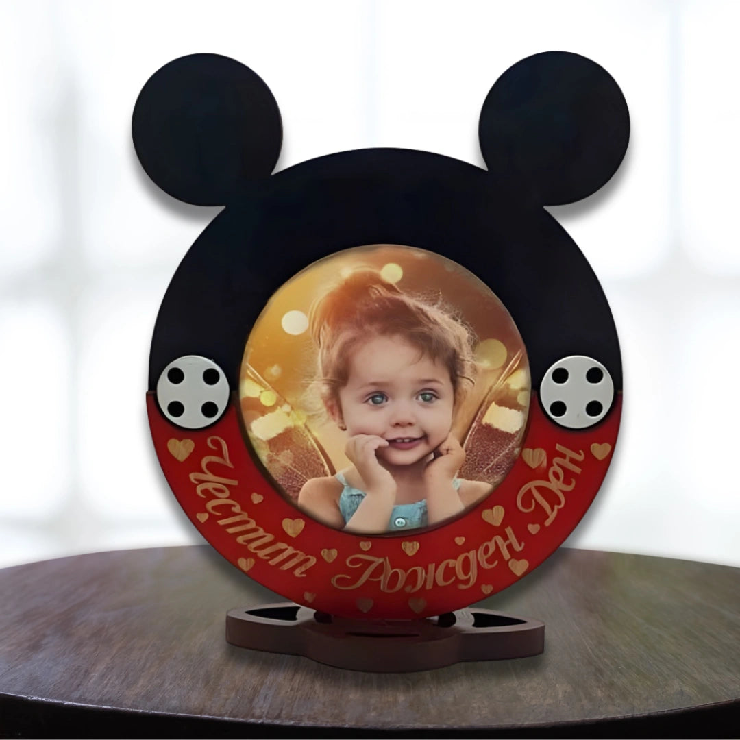 Детска рамка за снимка „Мики Маус“